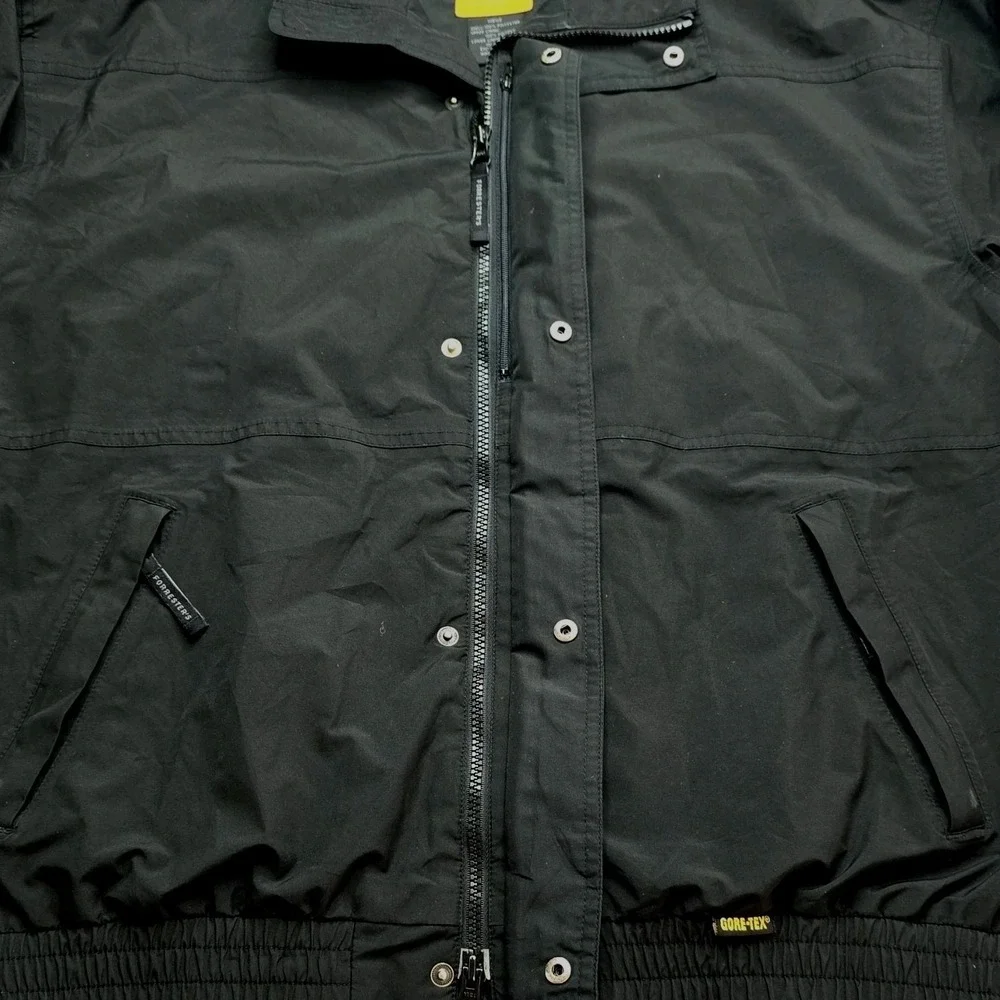 Forrester's Golf GORE-TEX Windproof Lightweight Black Men's Jacket Size L